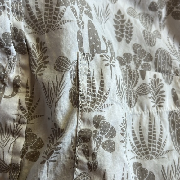 Pennington Cactus Succulent Button Down Men’s S - Picture 5 of 5